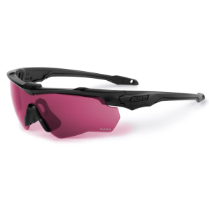 ESS Crossblade NARO LPL-5 Glasses Kit - Black with Smoke Gray/Clear/LPL-532 Lenses
