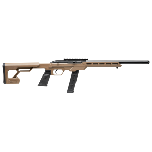 Savage Arms 64 Precision Rifle 22 LR - 16.5" - Matte Black - FDE Stock - Savage Arms