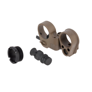 Law Tactical Gen 3 Folding Stock Adapter - FDE - Law Tactical