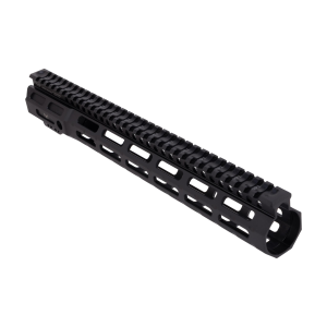 Midwest Industries MINF135 Night Fighter 13.50 MLOK Black Hardcoat Anodized Aluminum Includes Barrel Wrench Nut 5 Slot Rail