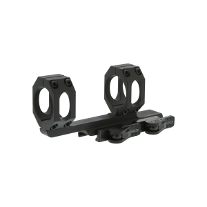 American Defense Recon QD Extended 1-Piece Cantilever Picatinny Scope Mount 34mm Rings AR-15 Matte Black