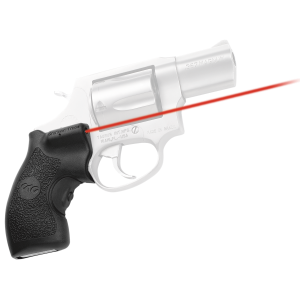 Crimson Trace Front Activation Replacement Laser Grip for Taurus Revolvers, Black - LG-185