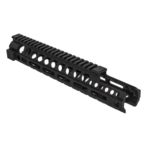 Two Piece Extended Handguards Free Float M-Lok - Mid Length Extended Free Float 11.5'''' M-Lok Black