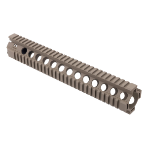 Bravo Company Manufacturing QRF Quad Rail FDE - Free Float Handguard - 12"
