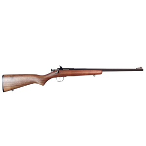 Crickett G2 Single Shot Youth Rifle 22 Long Rifle 16.125" Blued Barrel Black Frame Walnut Monte Carlo Stock