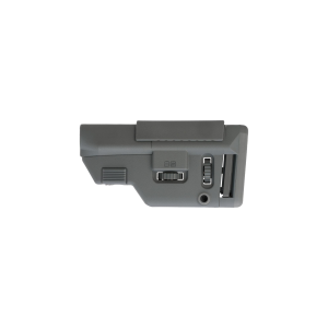 556 Collapsible Precision Stocks - Collapsible Precision Stock 556 Wolf Grey- Medium