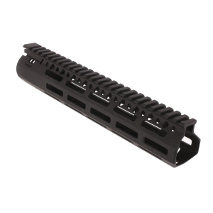 BCM MCMR10556BLK BCMGunfighter MCMR 10 MLOK FreeFloating Style Made of Aluminum with Black Anodized Finish for ARPlatform