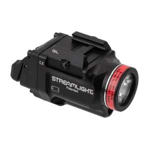 Streamlight TLR-8 X Sub Compact Weapon Light With Red Laser - fits GLOCK 43X/48 MOS - 500 Lumen - Black