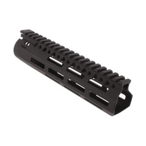 BCM MCMR8556BLK BCMGunfighter MCMR 8 MLOK FreeFloating Style Made of Aluminum with Black Anodized Finish for ARPlatform