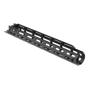 Midwest Industries M-Lok Compatible Handguard w/ Mil-Spec Top Rail Fits HK 91, Black - MI-HK91M