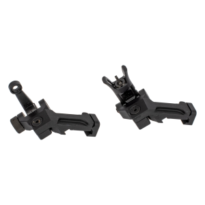 Ar-15 Combat Rifle Offset Sight Set - Ar-15 Combat Rifle Offset Sight Set Black