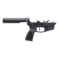 Foxtrot Mike Products MIKE-9 AR9 Complete Ambidextrous Billet Lower Receiver - Flat Trigger