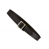 Aker Leather Garrison Pant Belt - Black Plain 1