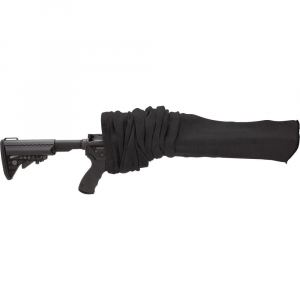 Tac Six Tac-Six Silicone-Treated Knit Tactical Rifle Gun Sock - Superior Black Firearm Care - 13255