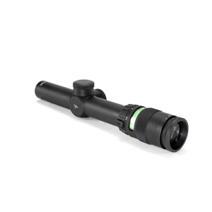Trijicon TR24G: AccuPoint 1-4x24 30mm Riflescope - Green Triangle Reticle