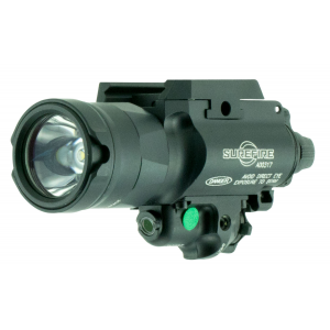 Surefire-Laser Product 1000 lm LED Weapon Light w/ Green Laser, Black - X400UH-A-GN