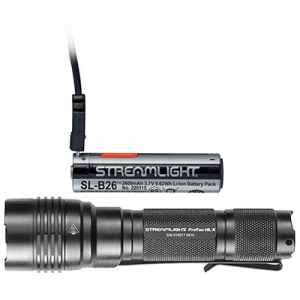 Streamlight ProTac HL-X 1000 Lumen Tactical Light w/ 18650 USB Battery, Black - 88084