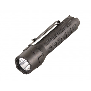 Streamlight PolyTac X 600 Lumen Tactical Flashlight w/ CR123A Batteries, Black - 88600