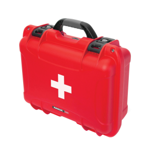 Nanuk 920 NK-7 Resin First Aid Case - High-Visibility Red Emergency Kit - 920-FSA9