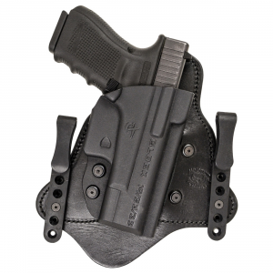 Comp-Tac Victory Gear MTAC Right Hand Glock 19/22/31 Gen 1-5 Premier IWB Hybrid Holster, Black - 10225-C225GL052RBSN
