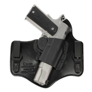 Galco KingTuk Deluxe S&W M&P Shield Kydex/Leather IWB Holster Right, Black - KT826B