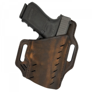 Versacarry Guardian Size 1 Right Hand OWB Holster, Distressed Brown - G1BRN