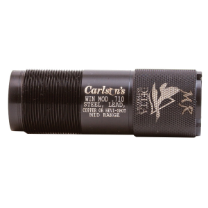 Carlson's Choke Tubes Delta 12 Gauge Mid Range Winchester - Browning Invector - Mossberg 500 Extended Waterfowl Choke Tube, Blue - 07474