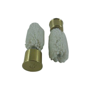 Carlson's Choke Tubes Brass/Wool Snap Cap, 20 Gauge, 2/pack - 00109