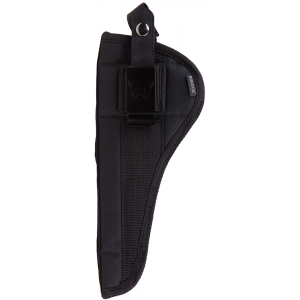 Bulldog Cases Extreme Size 21 Ambidextrous Hand 5" to 6.875" Ruger Mark Style Outside-The-Waistband Holster w/ Clam Shell Packaging, Textured Black - FSN-21