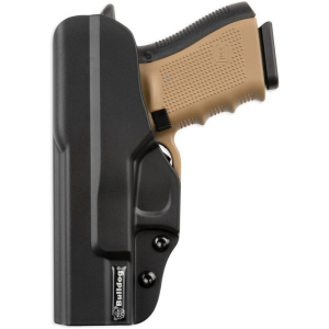 Bulldog Cases Inside Pants Right Hand Glock 43 IWB Holster w/ Metal Clip, Black - PIPG43