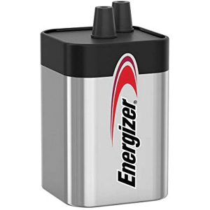 Energizer MAX 529 Lantern Battery 6 V/17500 mAh - Long-lasting Power in Black/Silver - 529-1.D5