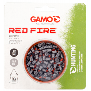 Gamo Outdoor Red Fire .22 15.43 gr Diamond Shaped Pellet, 125/pack - 632270454