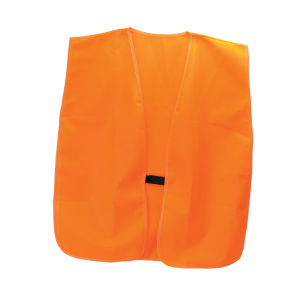 HME Polyester One Size Fits Most Safety Vest, Orange - VESTOR