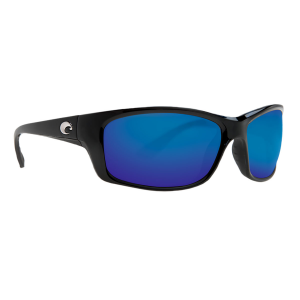 Costa Jose Black Frame Blue Mirror 580G Lens Sunglasses - JO 11 OBMGLP