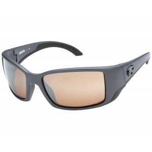Costa Blackfin - Gray Frame Copper Silver Polarized 580G Lens Sunglasses - BL 98 OSCGLP