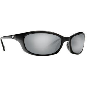 Costa Harpoon Black Frame Silver Mirror 580G Lens Sunglasses - HR 11 OSCGLP