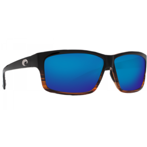 Costa Cut Coconut Fade Frame Blue Mirror 580P Lens Sunglasses - UT 52 OBMP