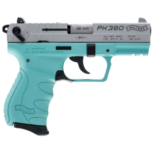 Walther PK380 .380 ACP Pistol, Angel Blue - 5050325