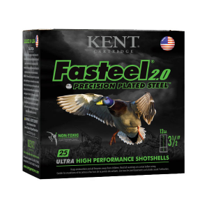 Kent Cartridge 12 GA 3.5" #2 Fasteel 2.0 Waterfowl 25 Shotshells - K1235FS36-2