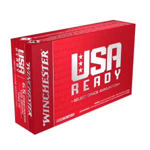 Winchester USA Ready 6.5 Creedmoor 125 gr 20 Rounds Ammunition - RED65