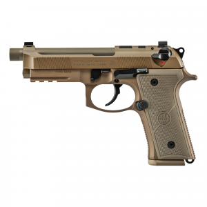Beretta M9A4 G Centurion 9mm Pistol, 4.8" Barrel, Tritium Night Sights, FDE - JS92QM9A4G