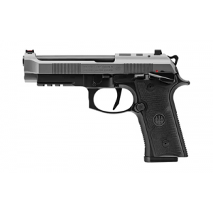 Beretta 92XI 9mm Pistol, 4.7" Barrel, Fiber Optic Sights, Black - J92FSR915