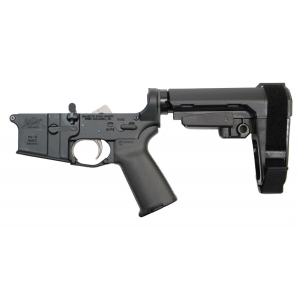 PSA AR-15 MOE+ EPT with SBA3 Adjustable Brace Lower - 5165450684
