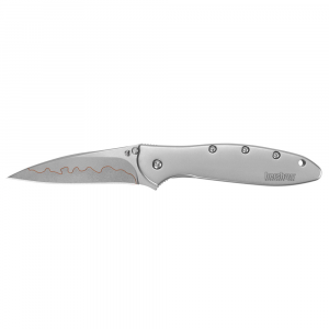 Kershaw Leek Modified Drop Point Folder Knife, 3" - 1660CB