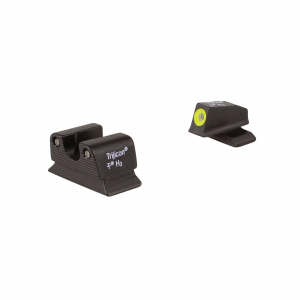 Trijicon HD Night Sight Set for Beretta PX4 Pistols, Green with Yellow Outline Front/Green with Black Outline Rear - 600625