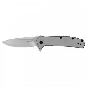 Kershaw Outcome 2.8" Assisted Folding Knife, Silver - 2044
