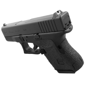 Talon Grips Rubber Pistol Grip for Glock 26/27/28/33/39 Gen 4 Medium Backstrap, Black - 116R