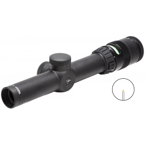 Trijicon AccuPoint 1-4x24mm Illuminated Standard Duplex Crosshair (SFP) with Green Dot Rifle Scope - 200071