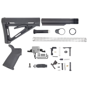 PSA AR15 MOE 3.5lb Single Stage CMC Lower Build Kit, Black