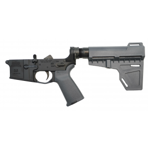 PSA AR-15 Complete MOE Shockwave Pistol Lower, Gray - 516447178